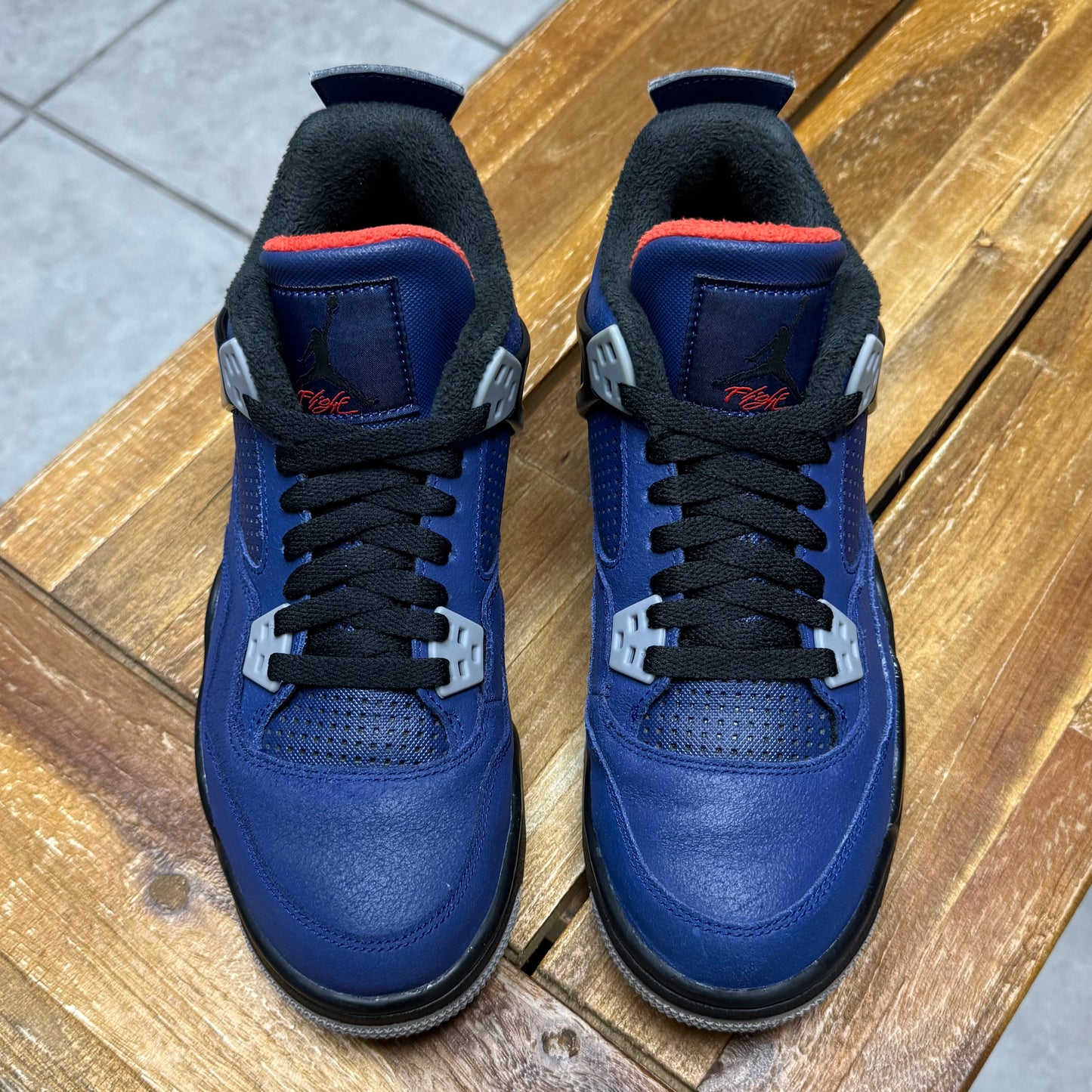 Jordan 4 Retro Winter Loyal Blue (Worn)