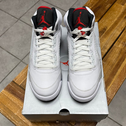 Jordan 5 White Cement (Worn)