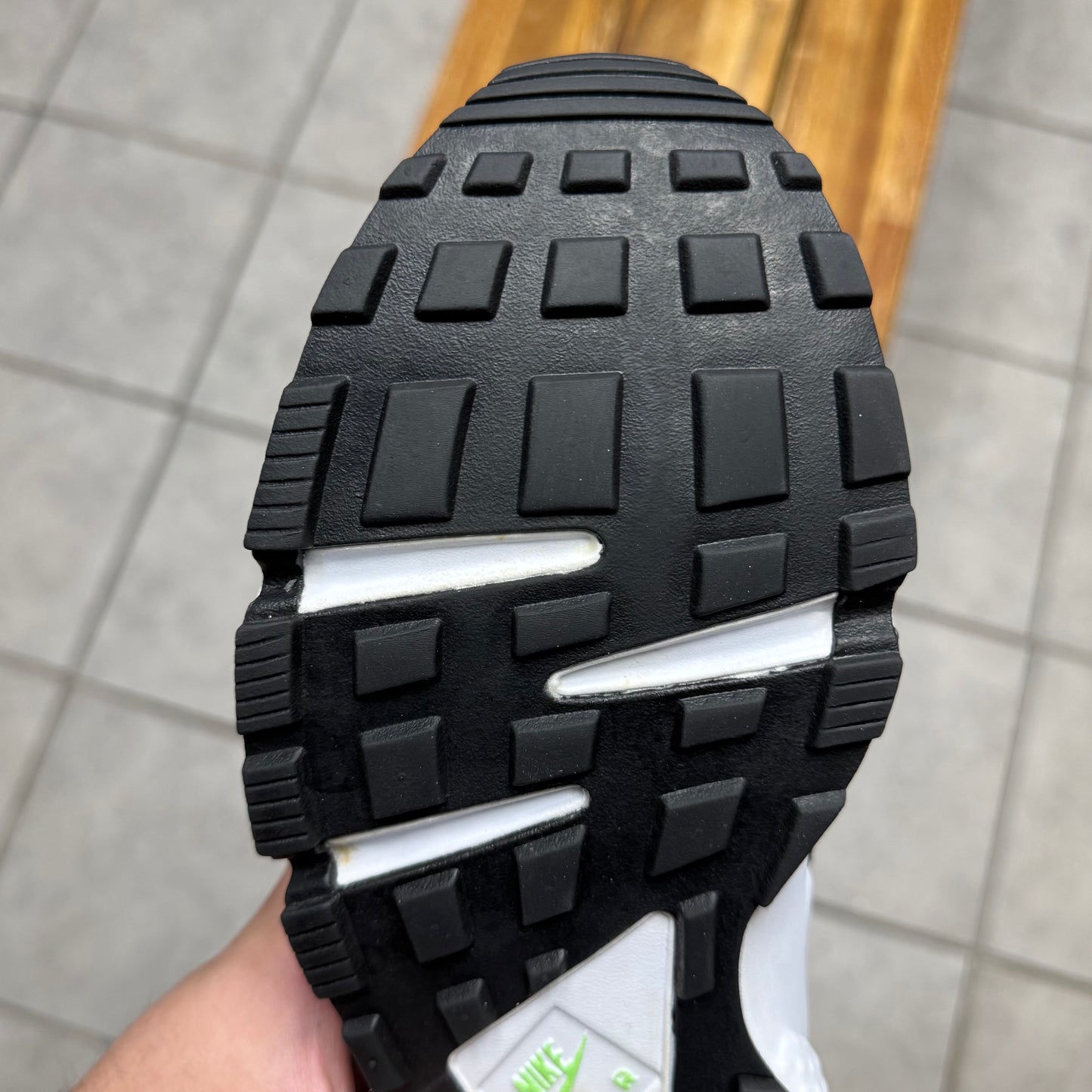 Air Huarache Scream Green 2014 (Worn)