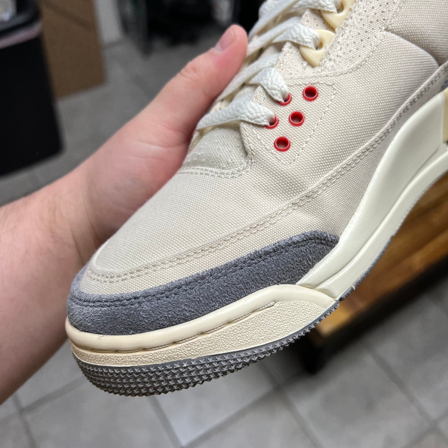 Jordan 3 Muslin (Worn)