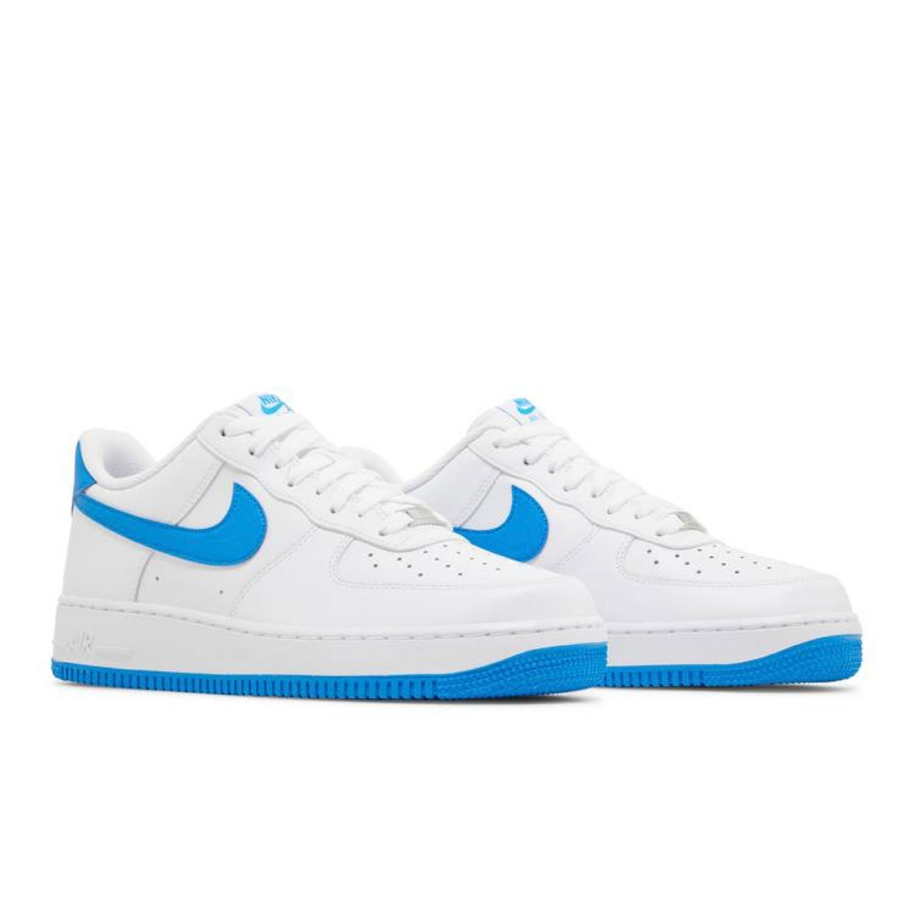 Air Force 1 White Photo Blue