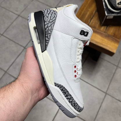 Jordan 3 White Cement Reimagined (Worn)