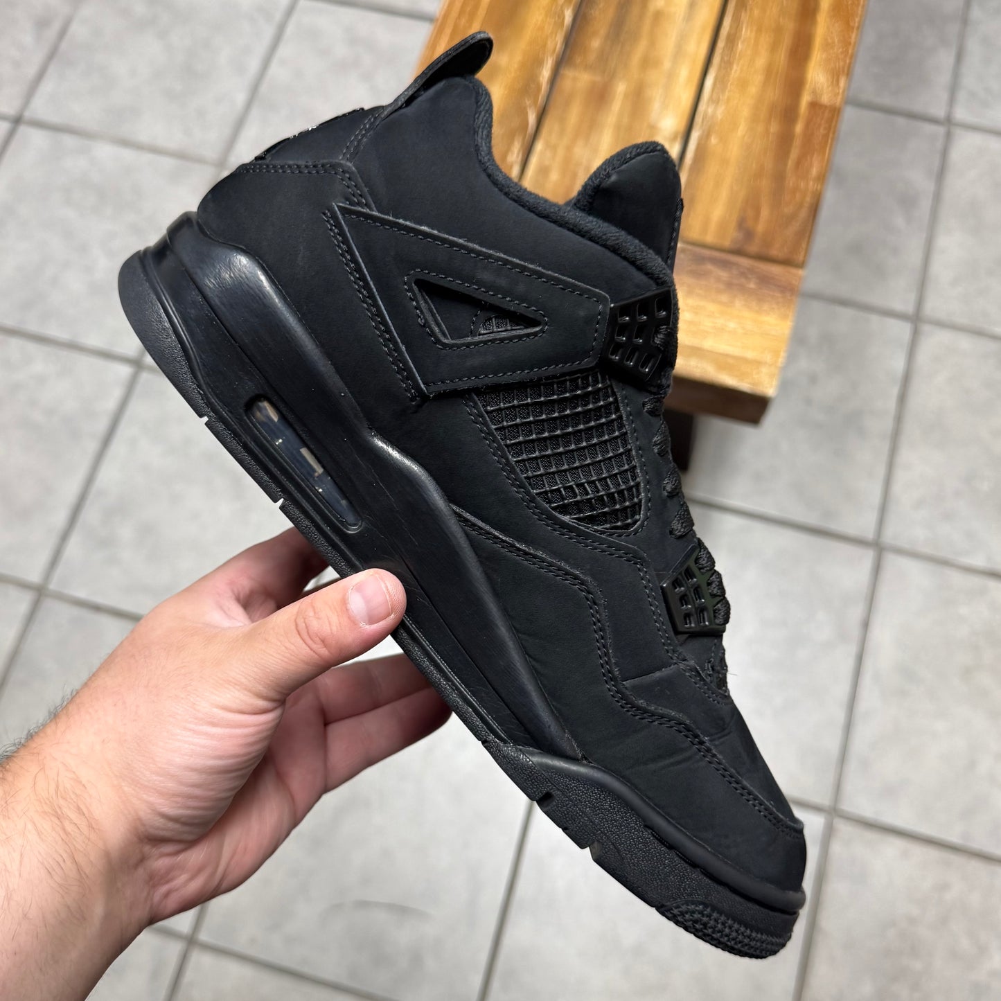 Jordan 4 Black Cat 2020 (Worn)