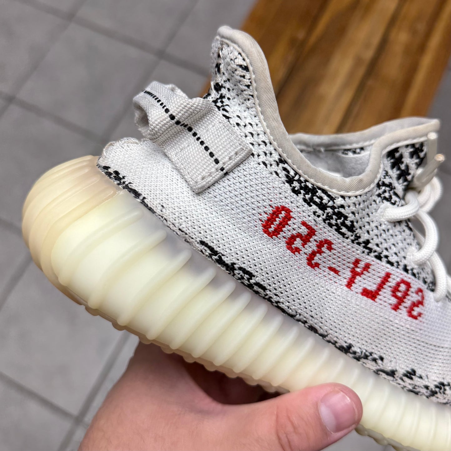 Yeezy 350 V2 Zebra (Worn)