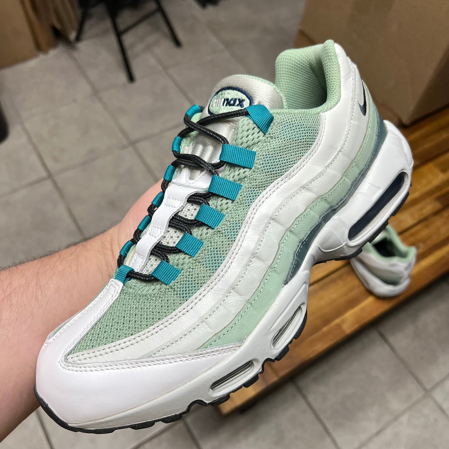 Air Max 95 By You Seafoam (Worn)