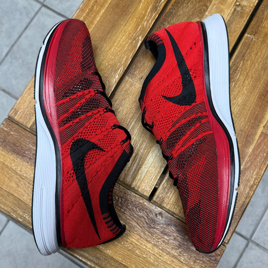Nike Flyknit Trainer University Red (Worn)