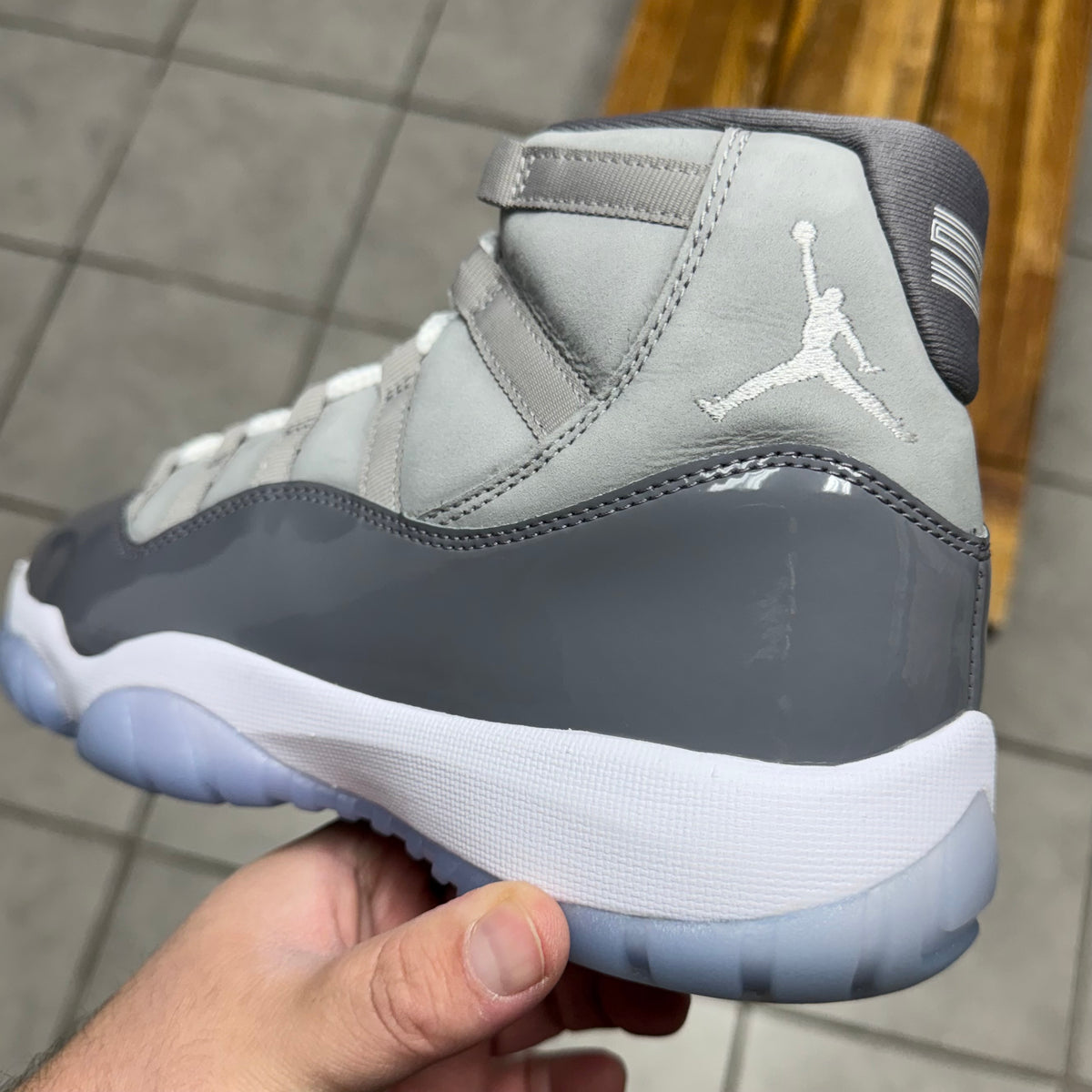 Jordan 11 Cool Grey (Worn)