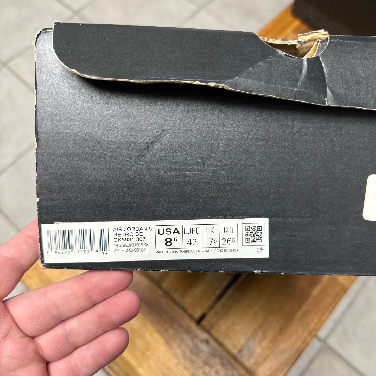 Jordan 5 SE Oregon (Worn)