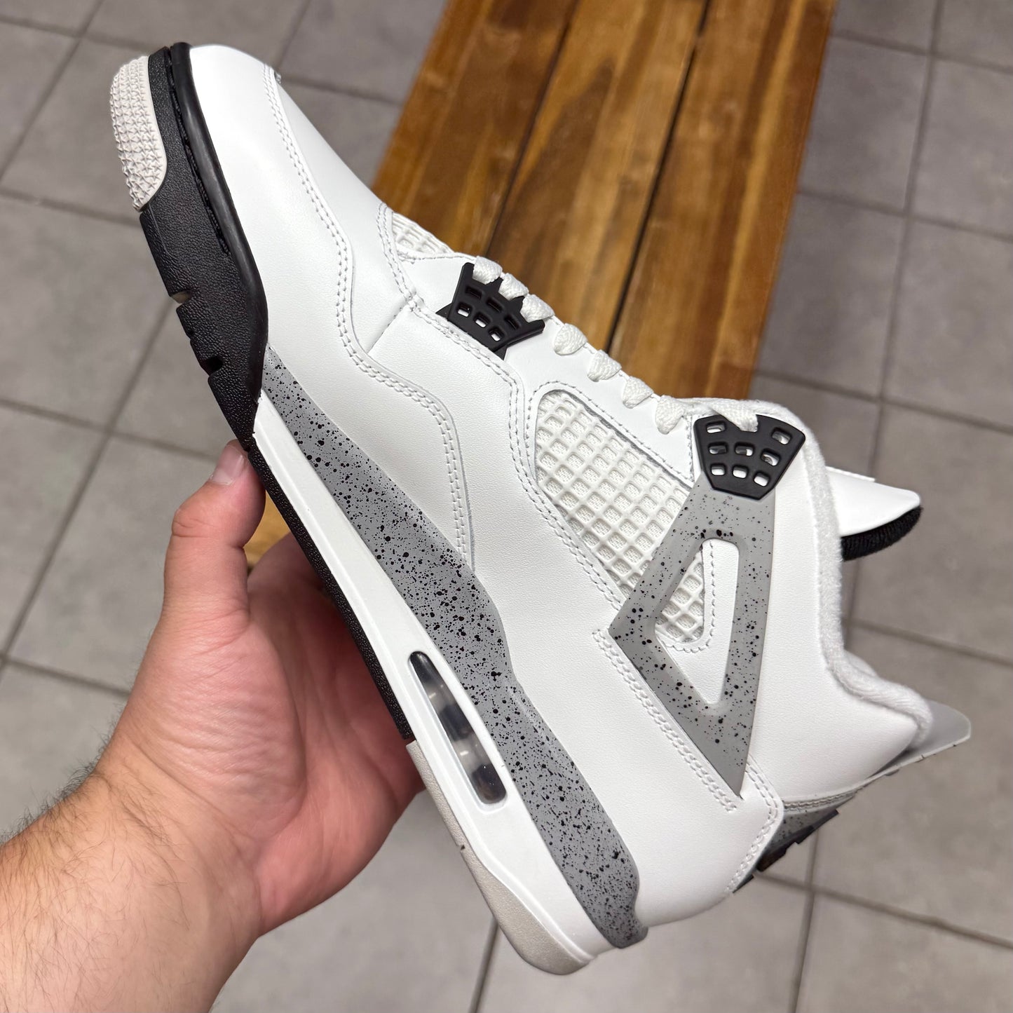Jordan 4 White Cement 2025