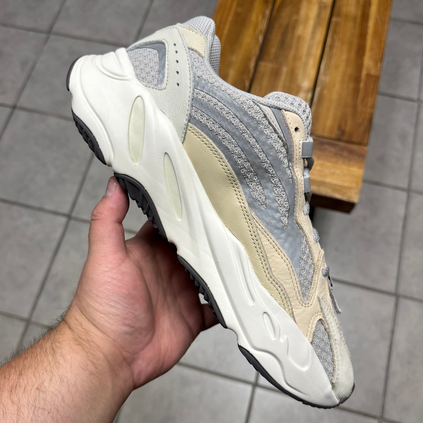 Yeezy 700 V2 Cream (Worn)