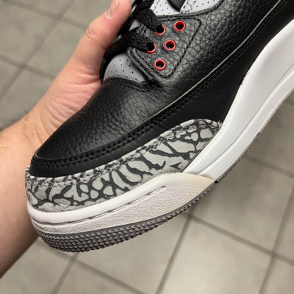 Jordan 3 Black Cement 2018 (Worn)