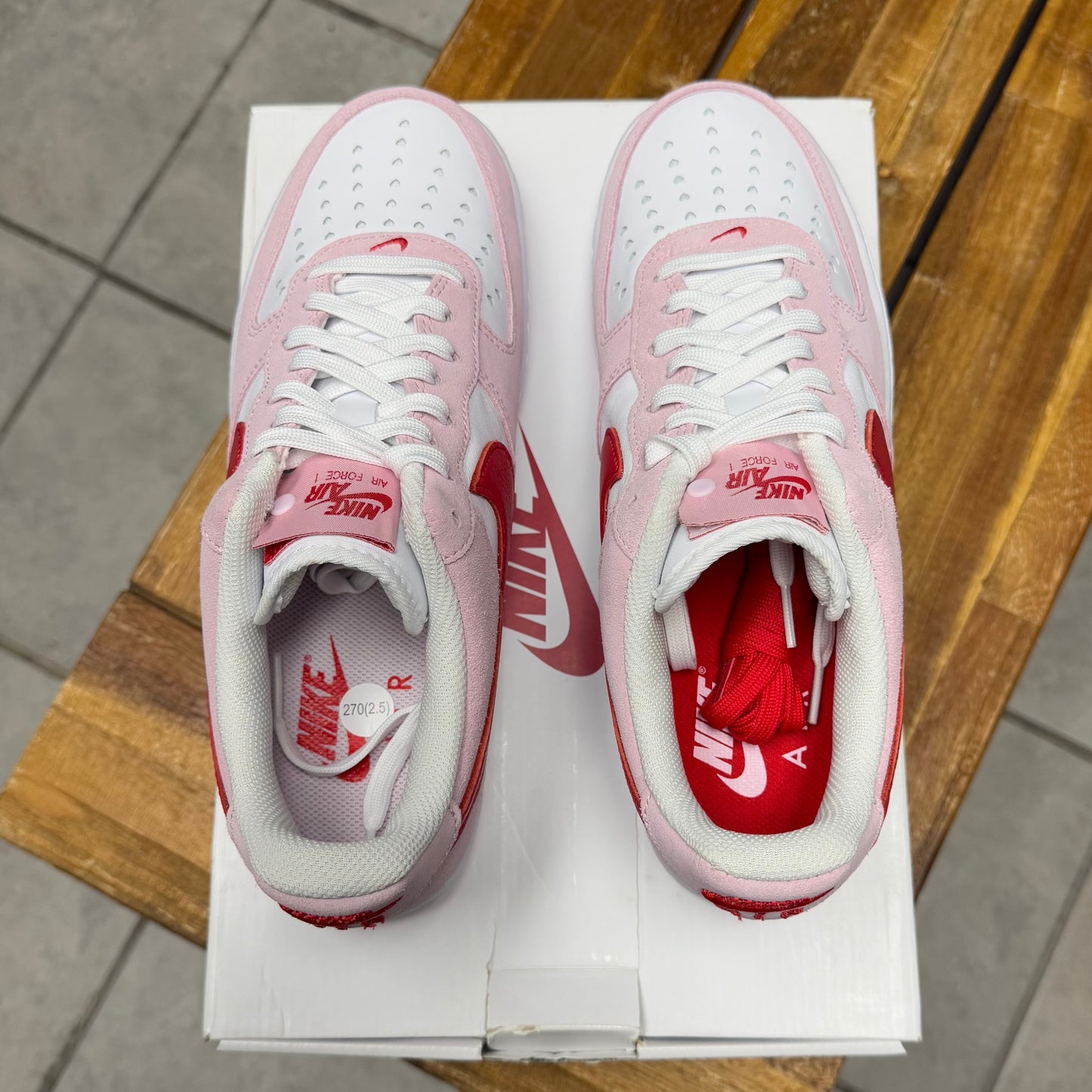 Air Force 1 Low Valentine’s Day Love Letter