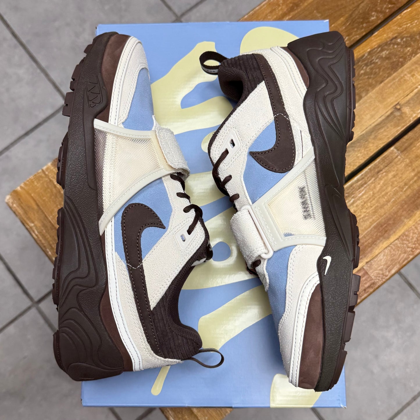 Zoom Field Jaxx x Travis Scott ‘Leche Blue’ (Worn)