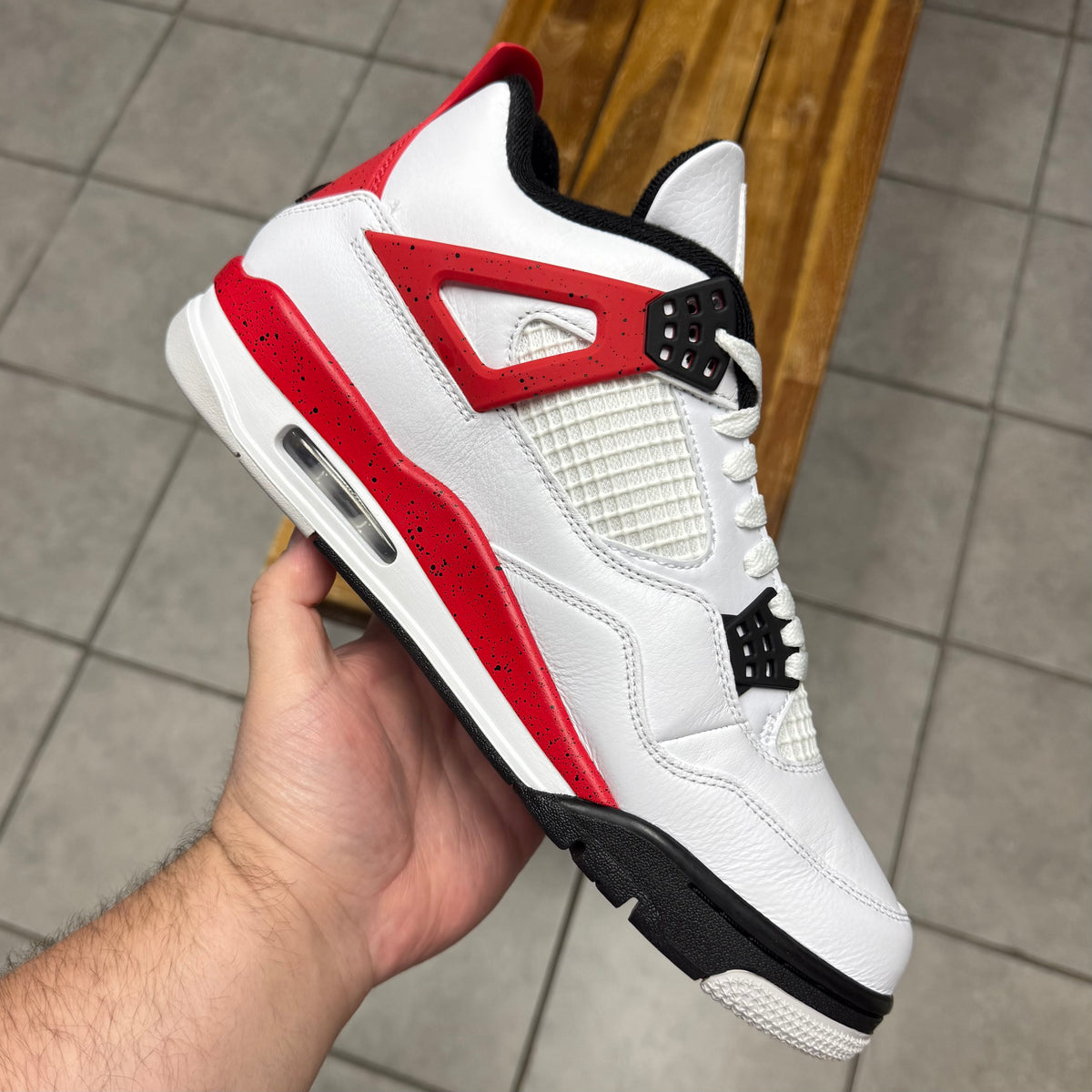 Jordan 4 Red Cement