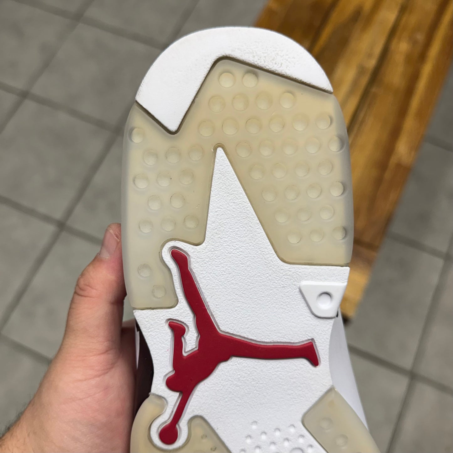 Jordan 6 Carmine (Worn)