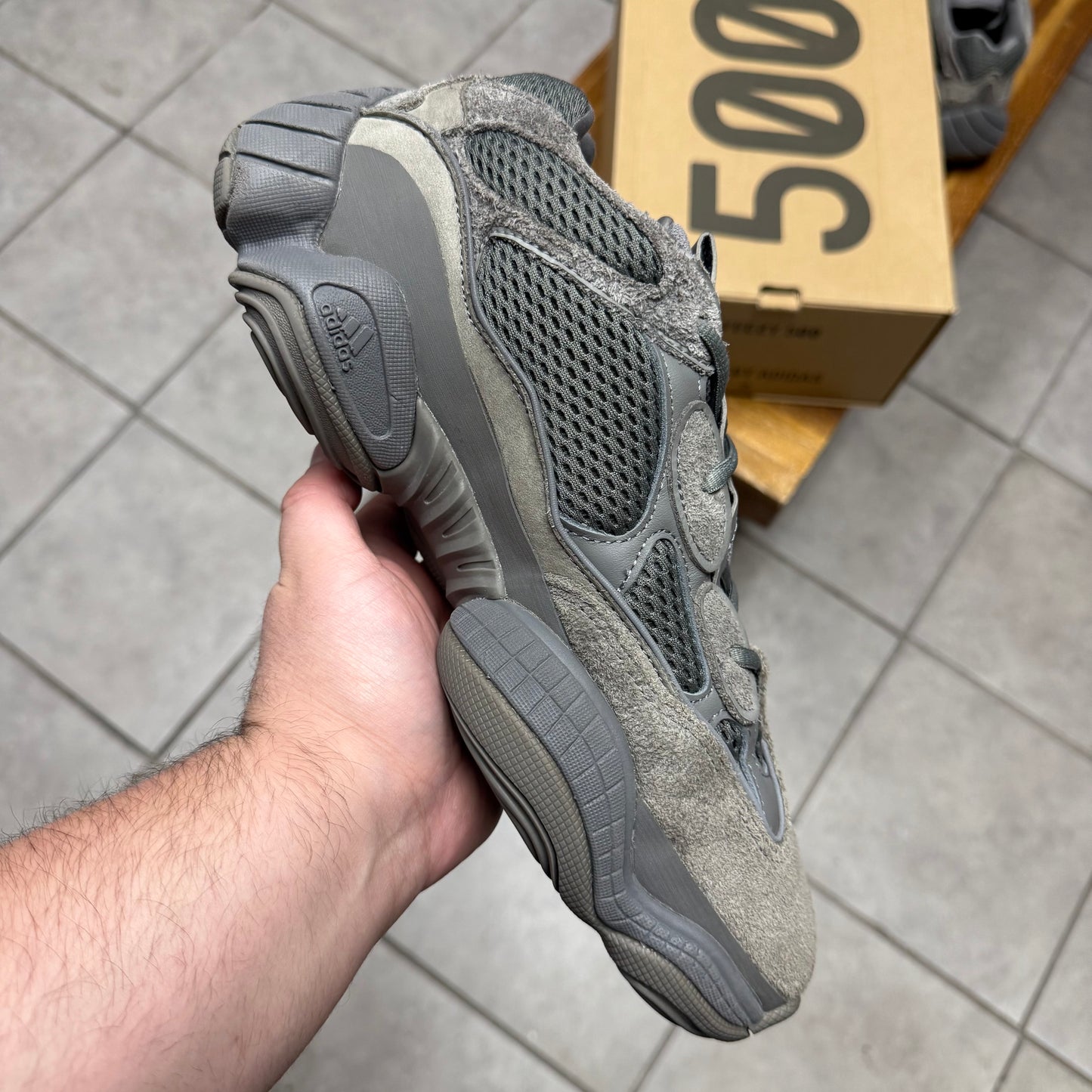 Yeezy 500 Granite (Worn)