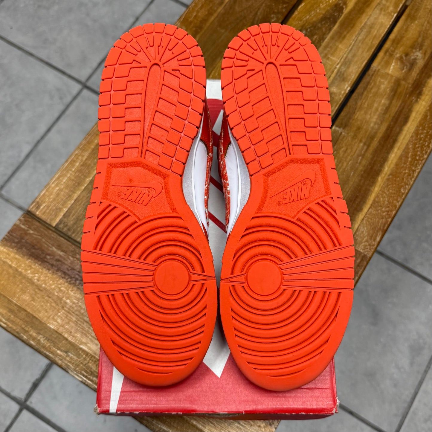 Dunk Low Orange Paisley (Worn)