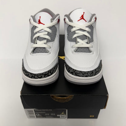 Jordan 3 Fire Red TD (Worn)