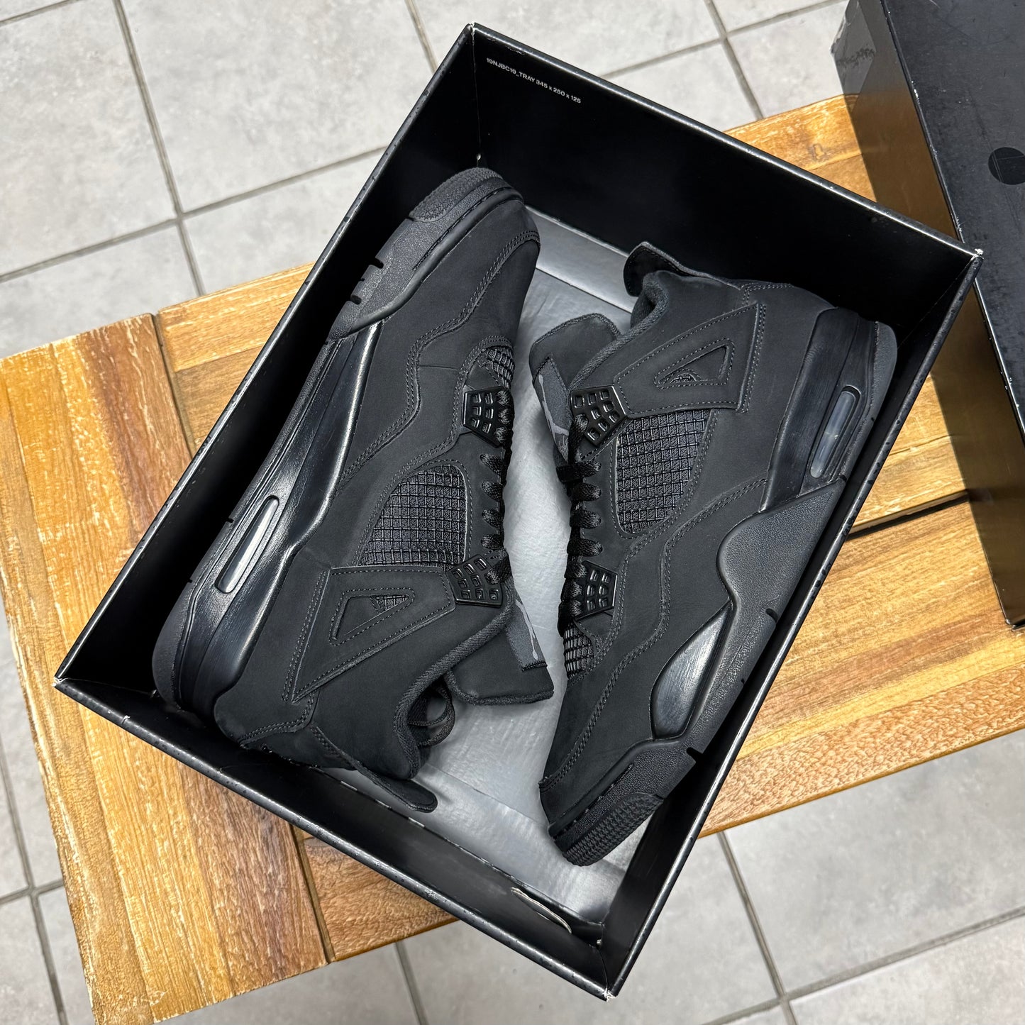 Jordan 4 Black Cat 2020 (Worn)