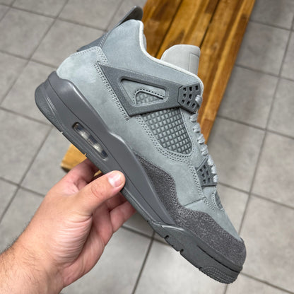 Jordan 4 Wet Cement (Worn)