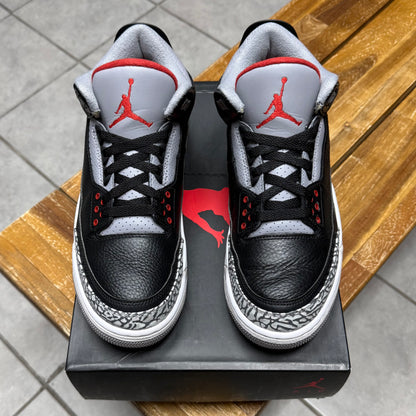 Jordan 3 Black Cement 2018 (Worn)