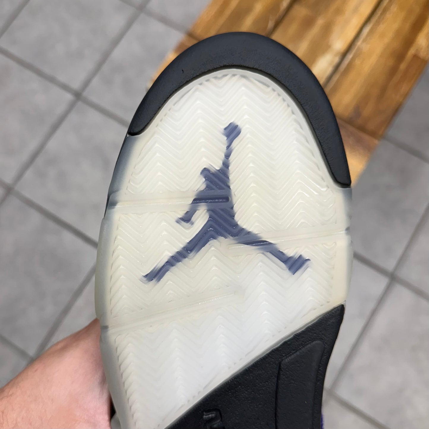 Jordan 5 Alternate Grape (Worn)