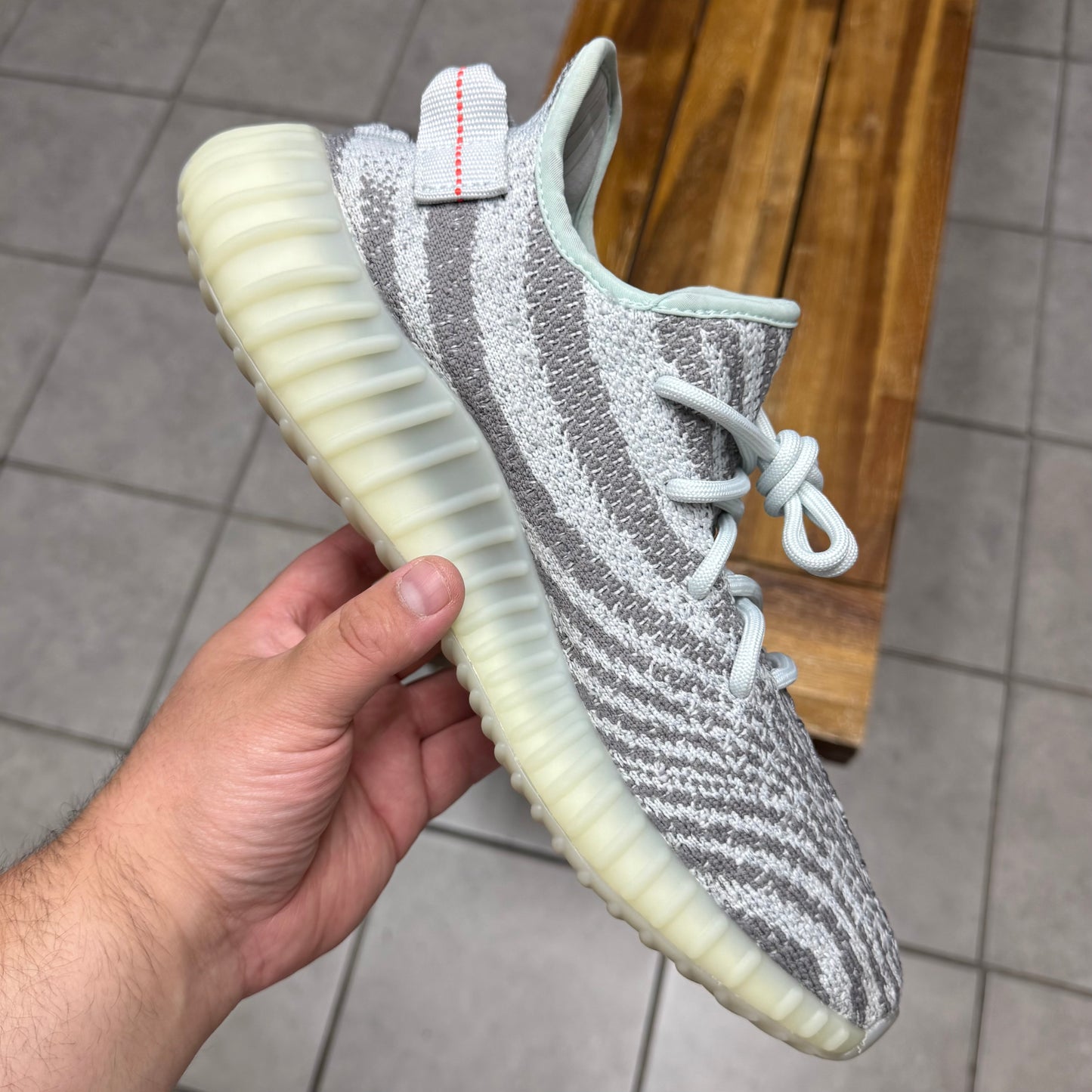 Yeezy 350 V2 Blue Tint (Worn)