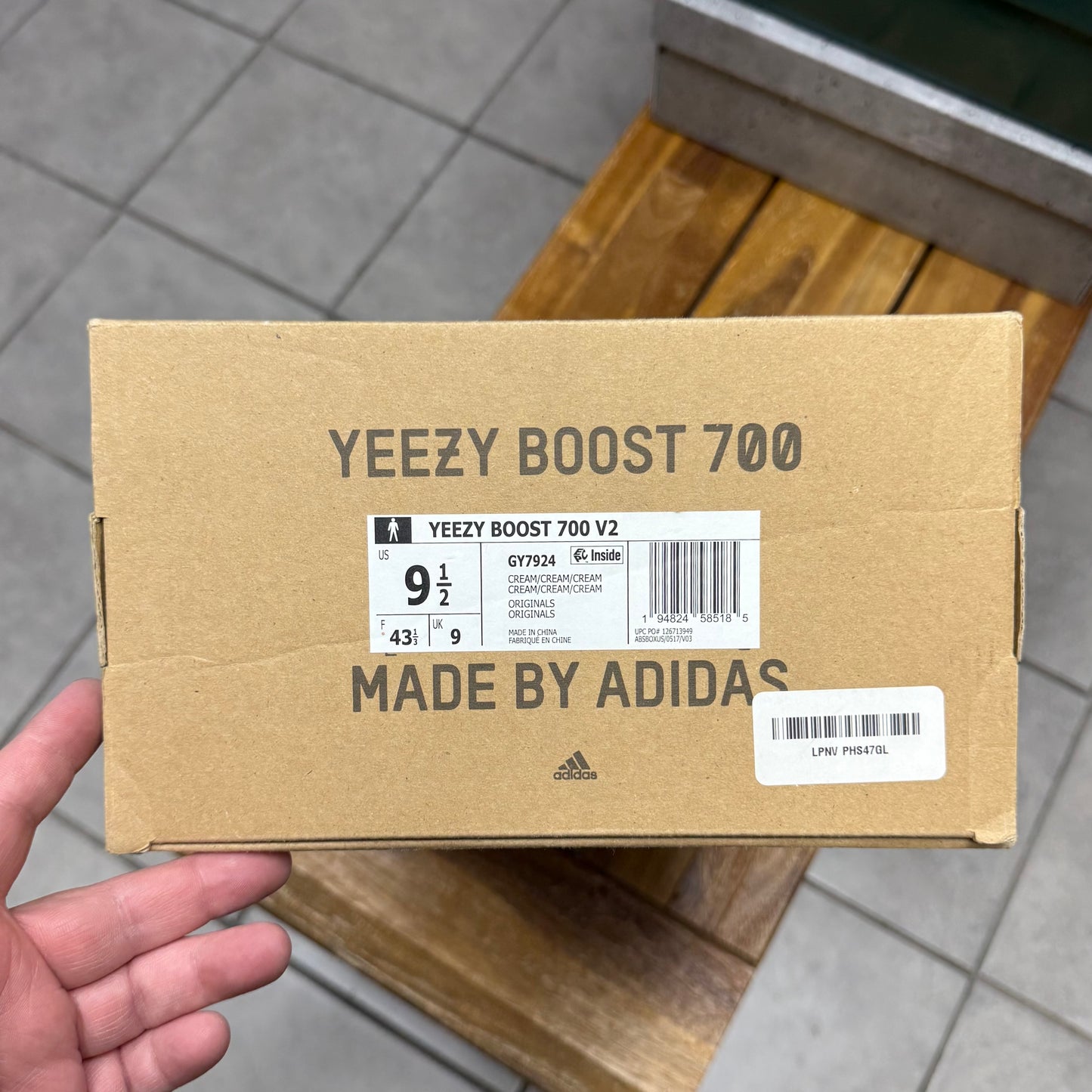 Yeezy 700 V2 Cream (Worn)
