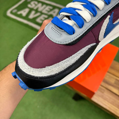 sacai x Undercover x LDWaffle Night Maroon Team Royal (Worn)