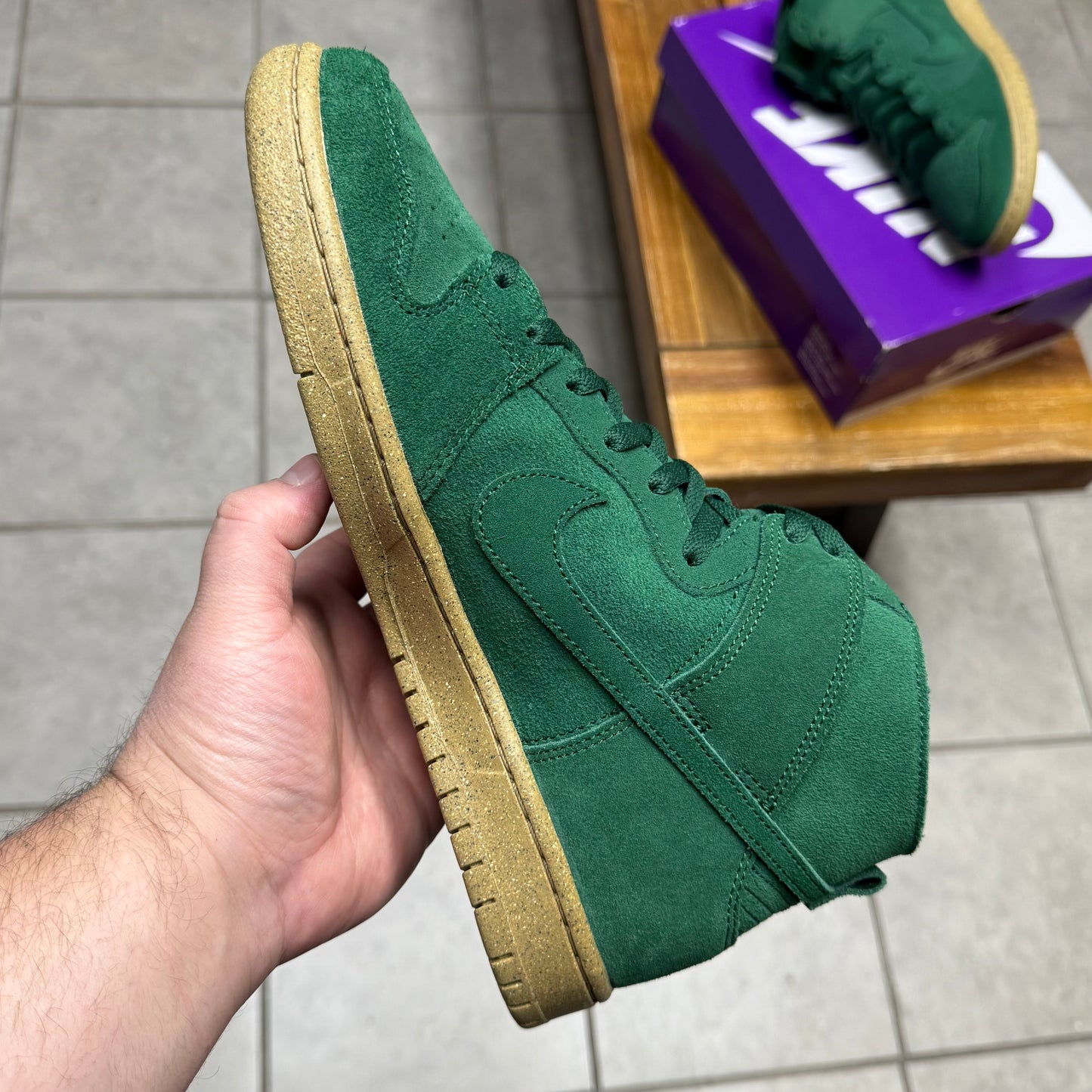 Dunk High Pro SB Gorge Green