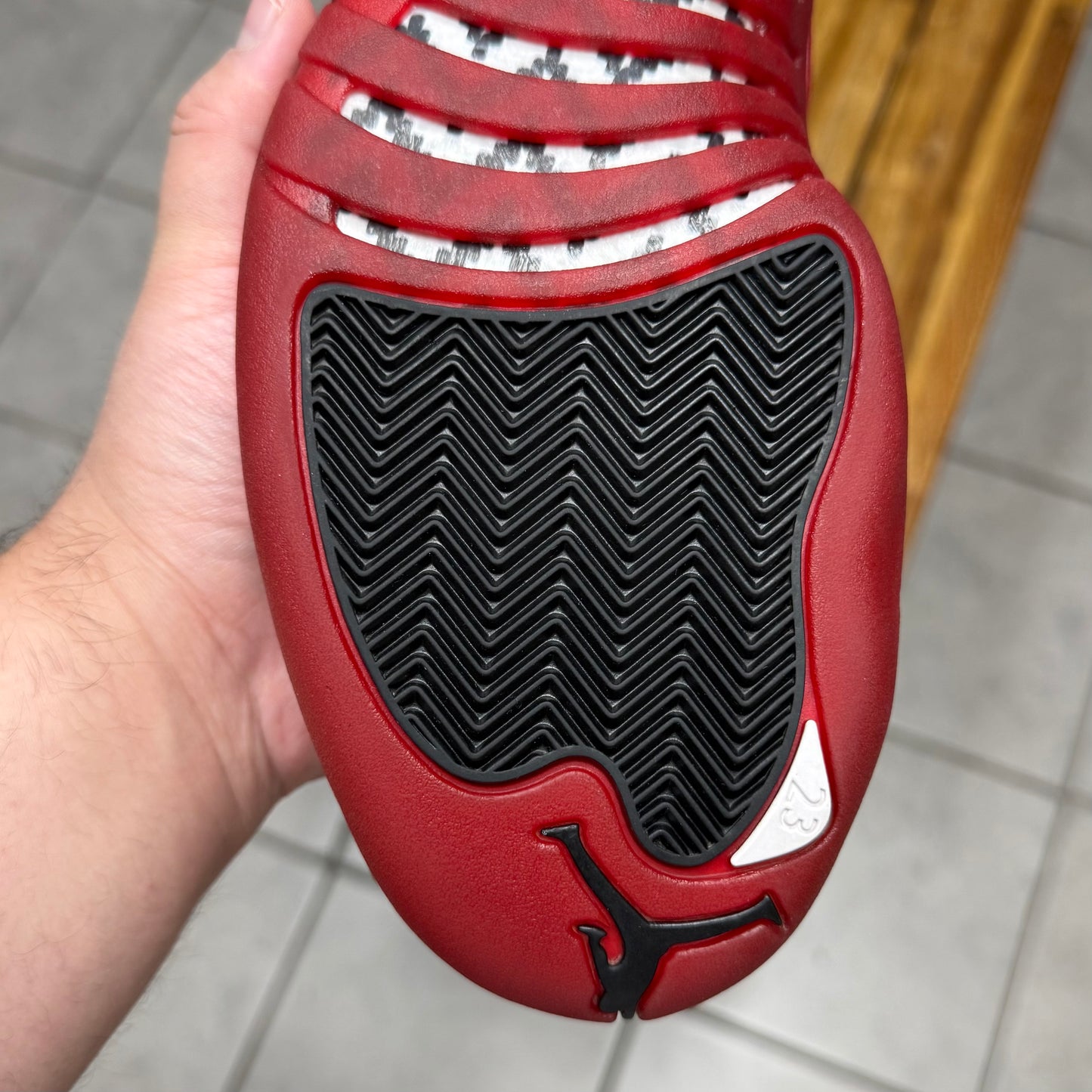 Jordan 12 Cherry 2023 (Worn)