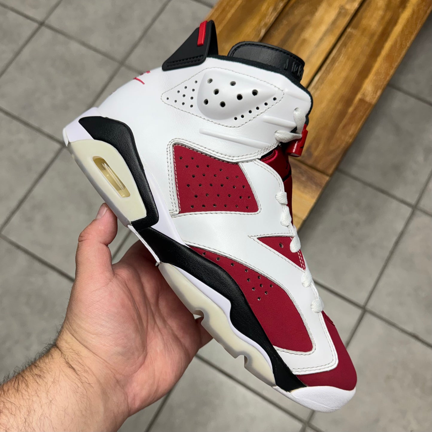 Jordan 6 Carmine (Worn)