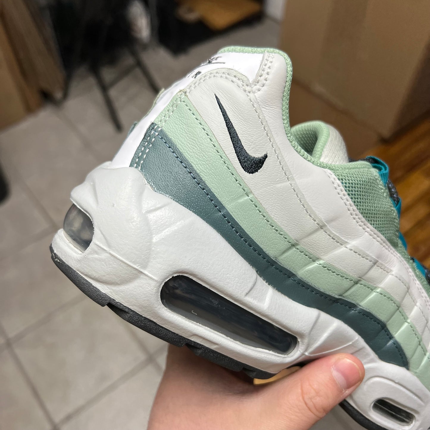 Air Max 95 By You Seafoam (Worn)