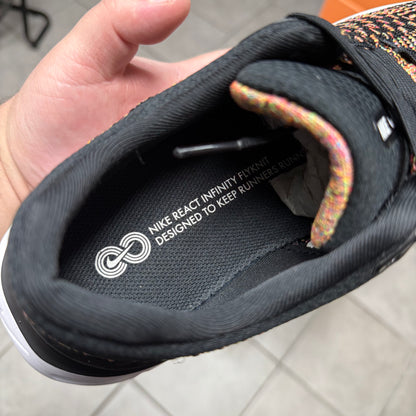 Nike React Infinity Run Flyknit 3 Black Multi (Worn)