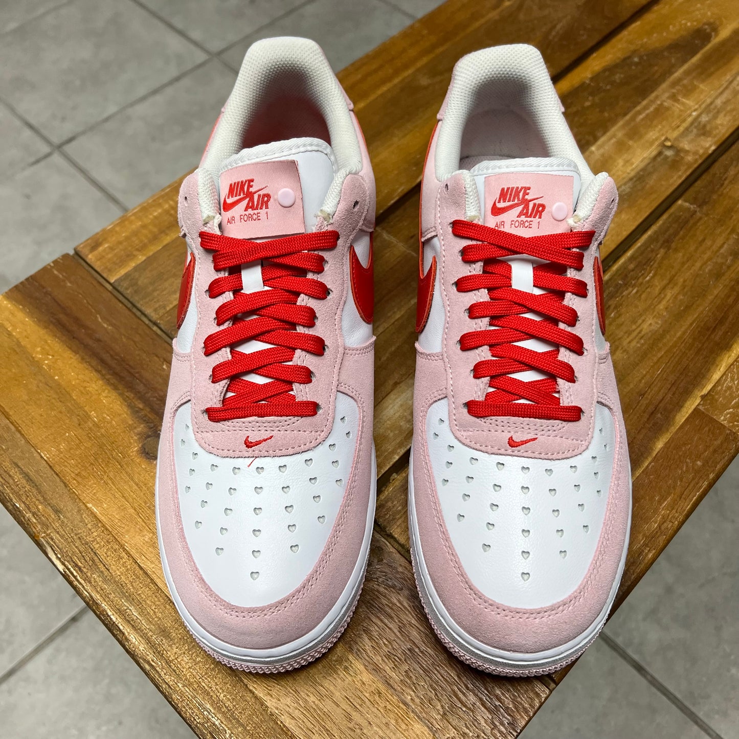 AF1 Low Valentine’s Day Love Letter (Worn)