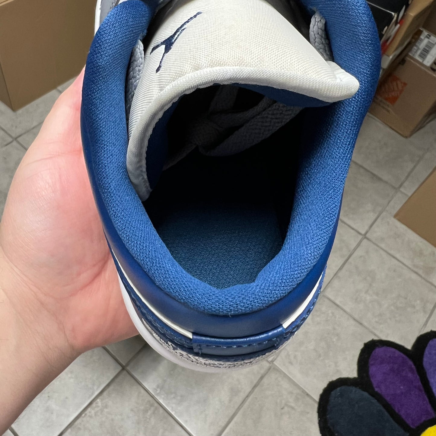 Jordan 1 Low French Blue (Worn/Woman’s)