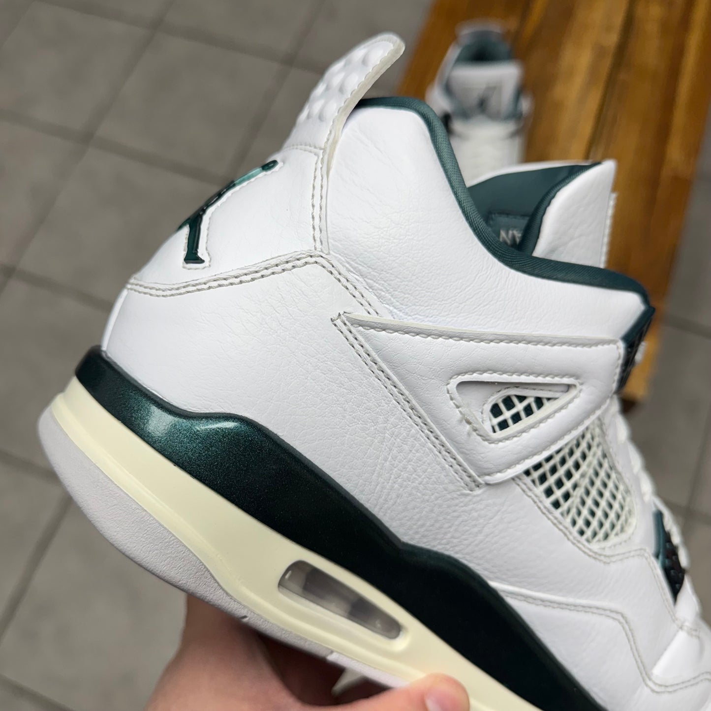Jordan 4 Oxidized Green (Worn)