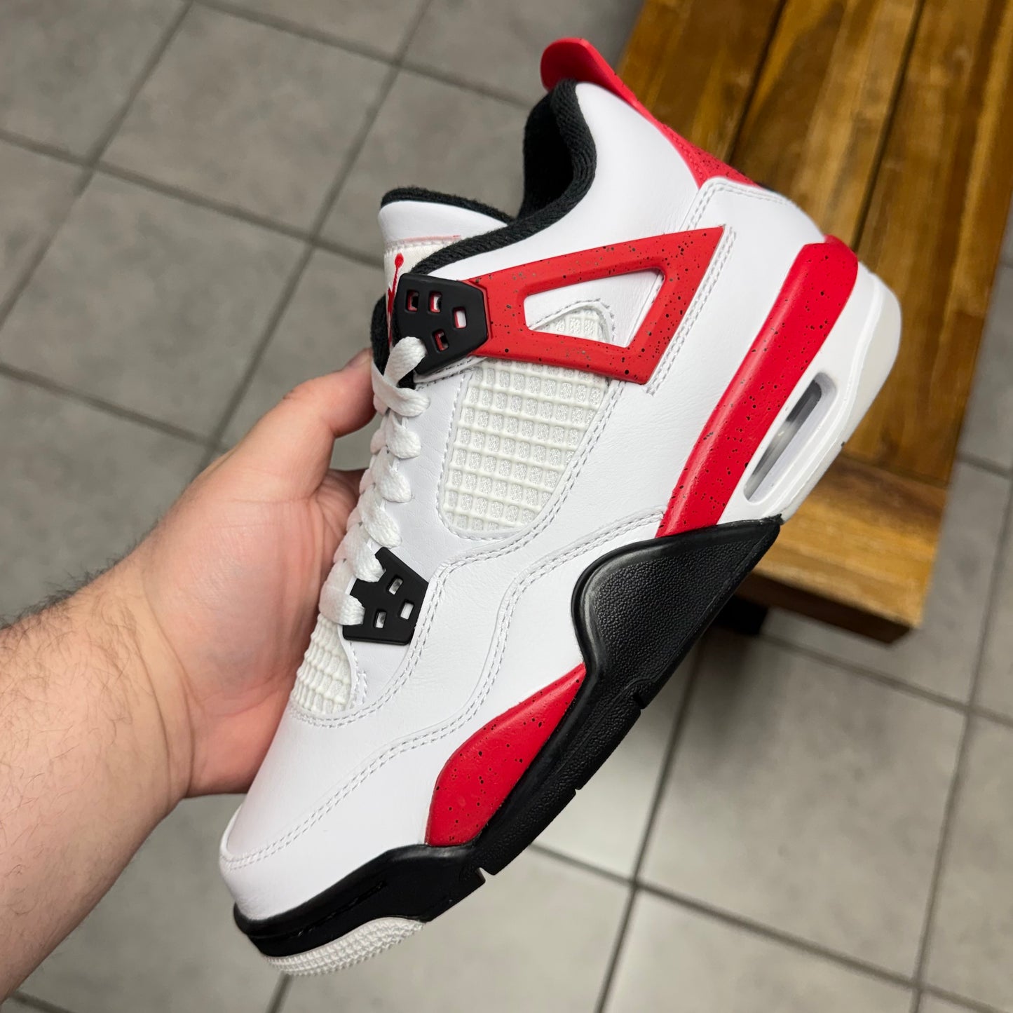 Jordan 4 Red Cement