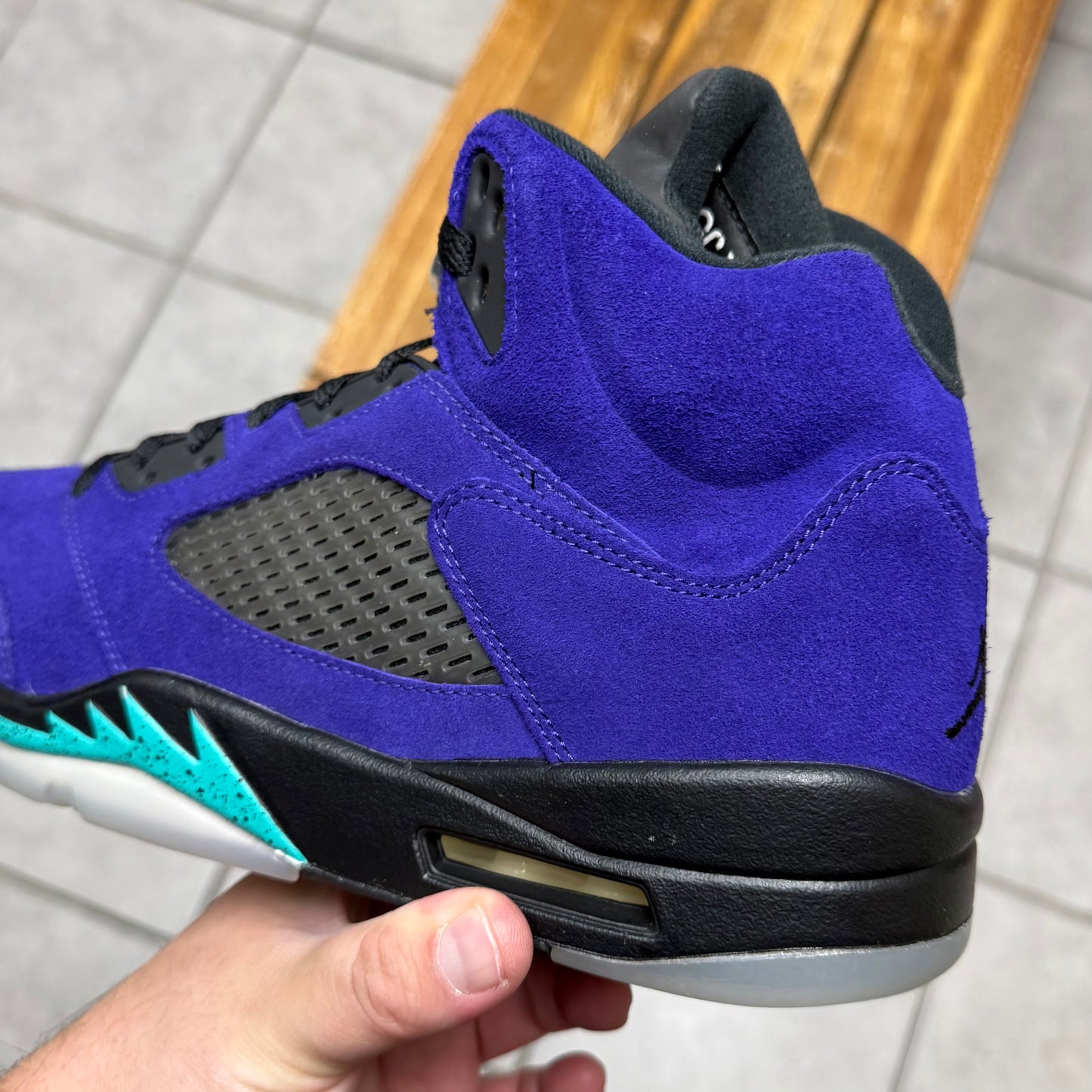 Jordan 5 Alternate Grape (Worn)