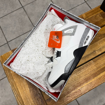 Jordan 4 White Cement 2025
