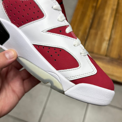 Jordan 6 Carmine (Worn)