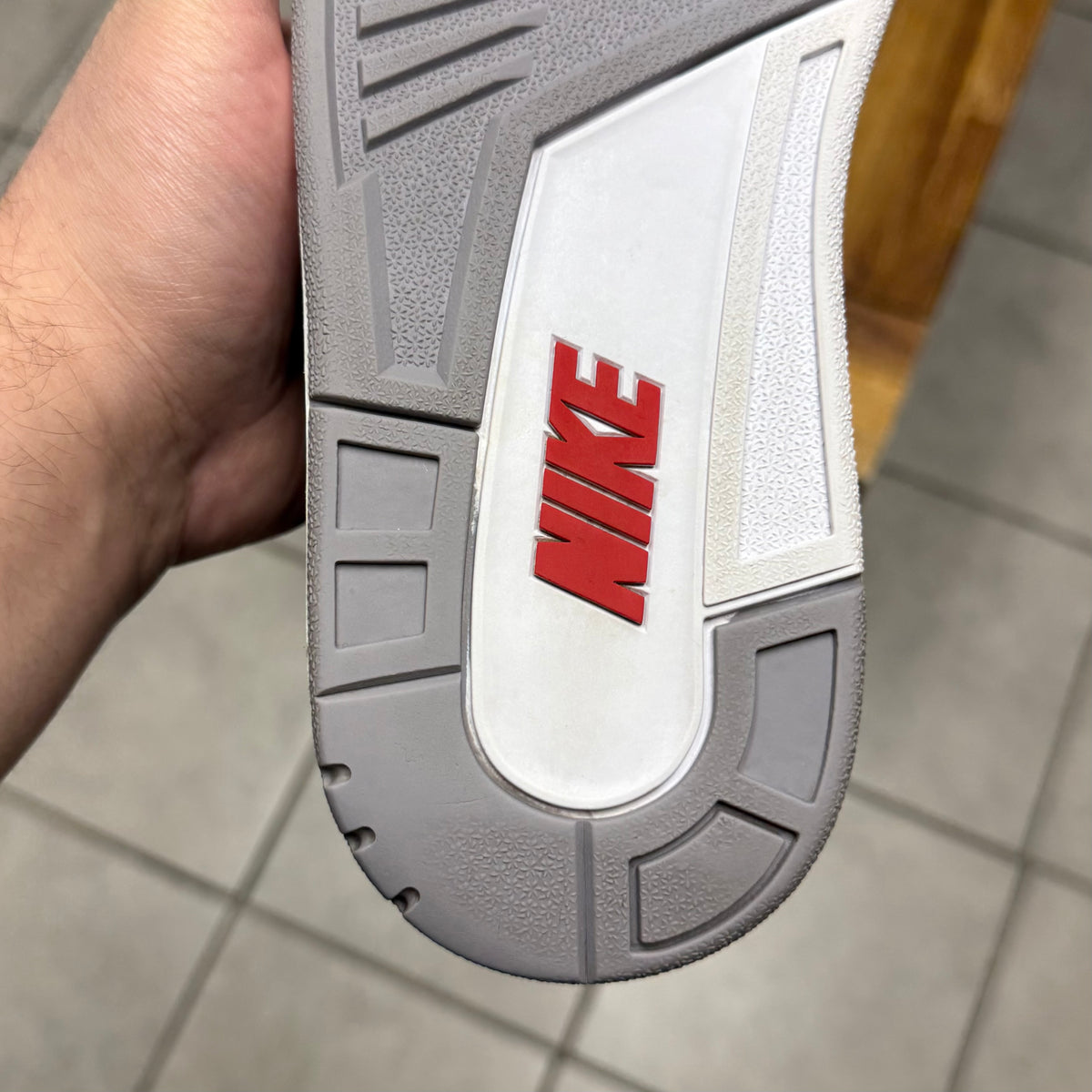 Jordan 3 Black Cement 2018 (Worn)