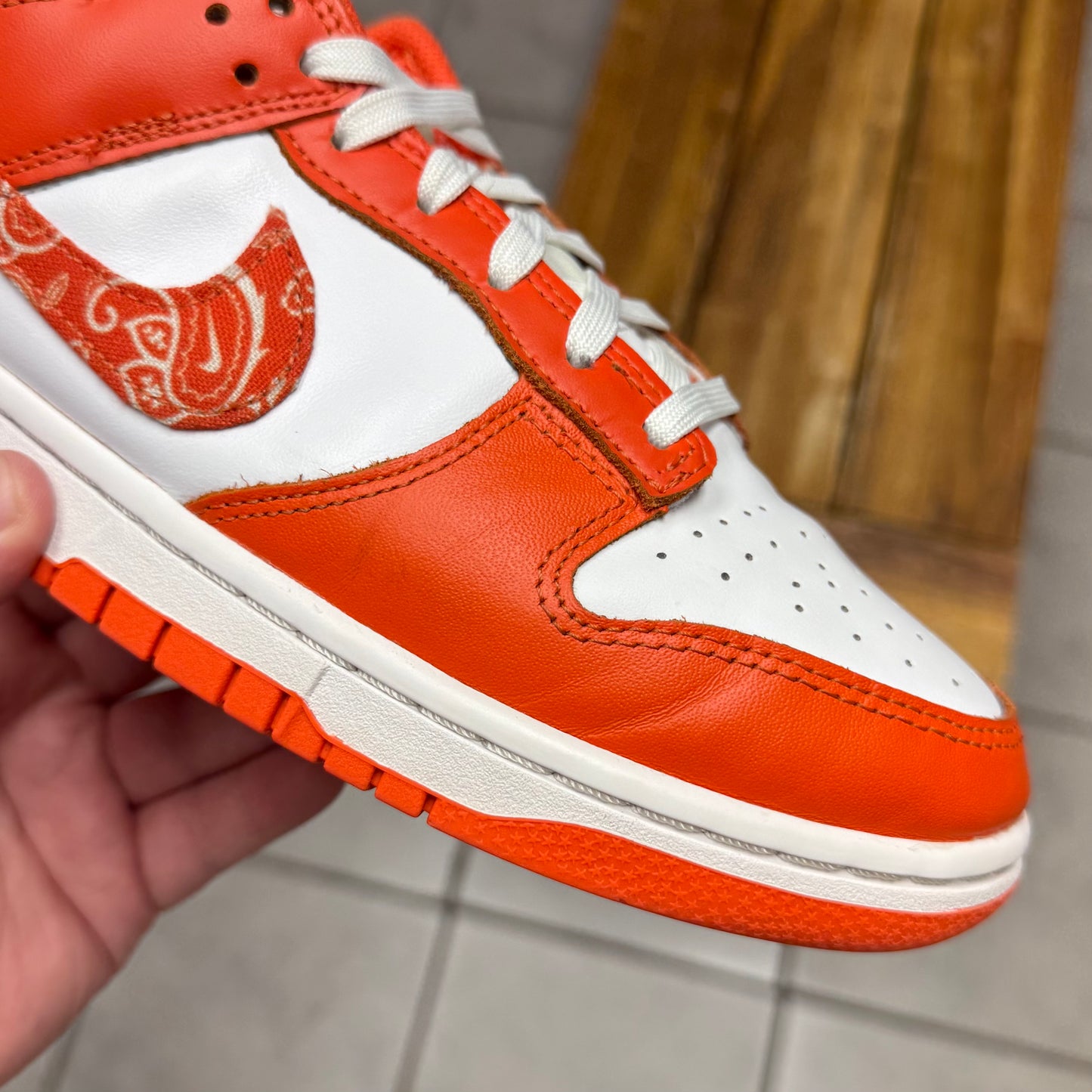 Dunk Low Orange Paisley (Worn)
