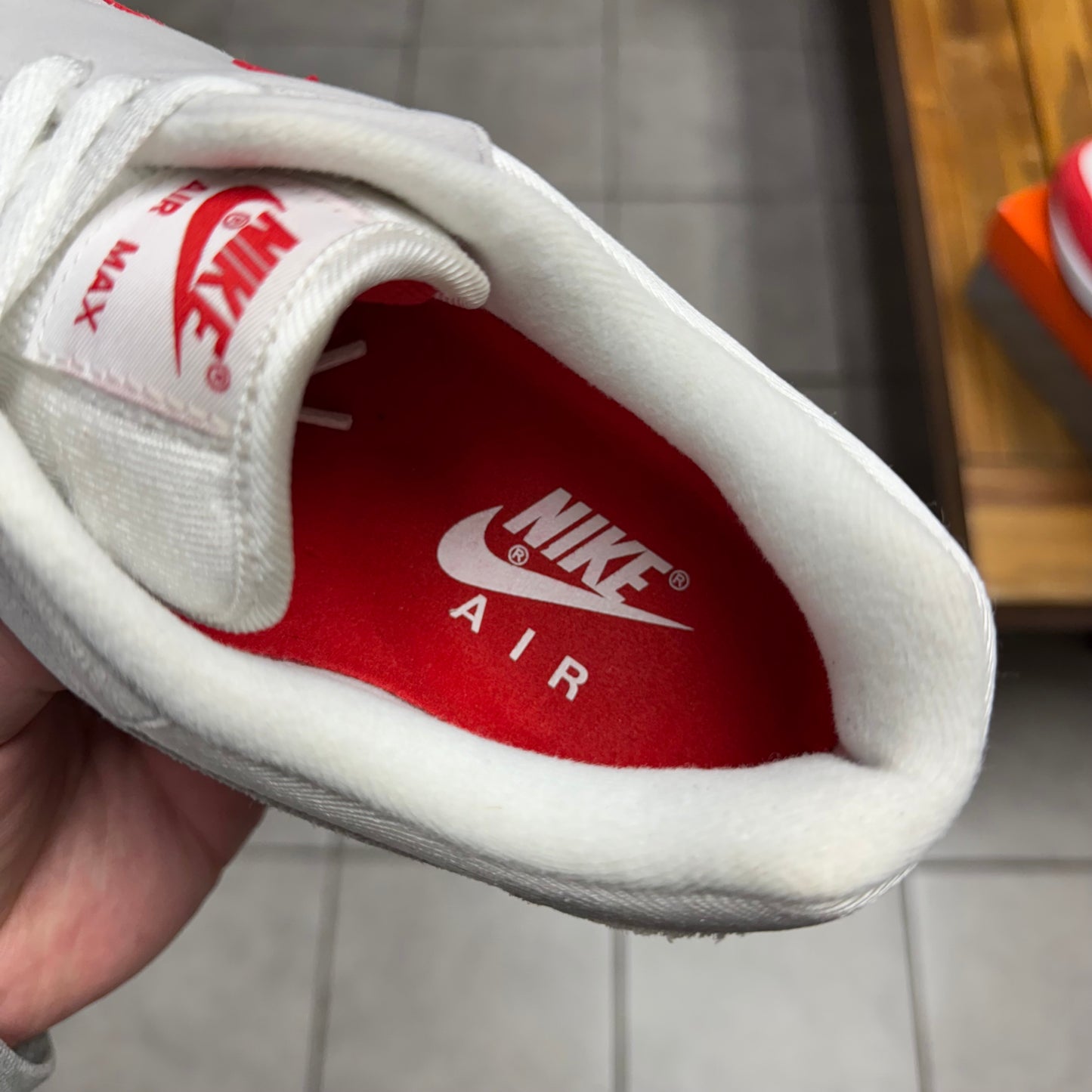 Air Max 1 OG Anniversary Red (Worn)