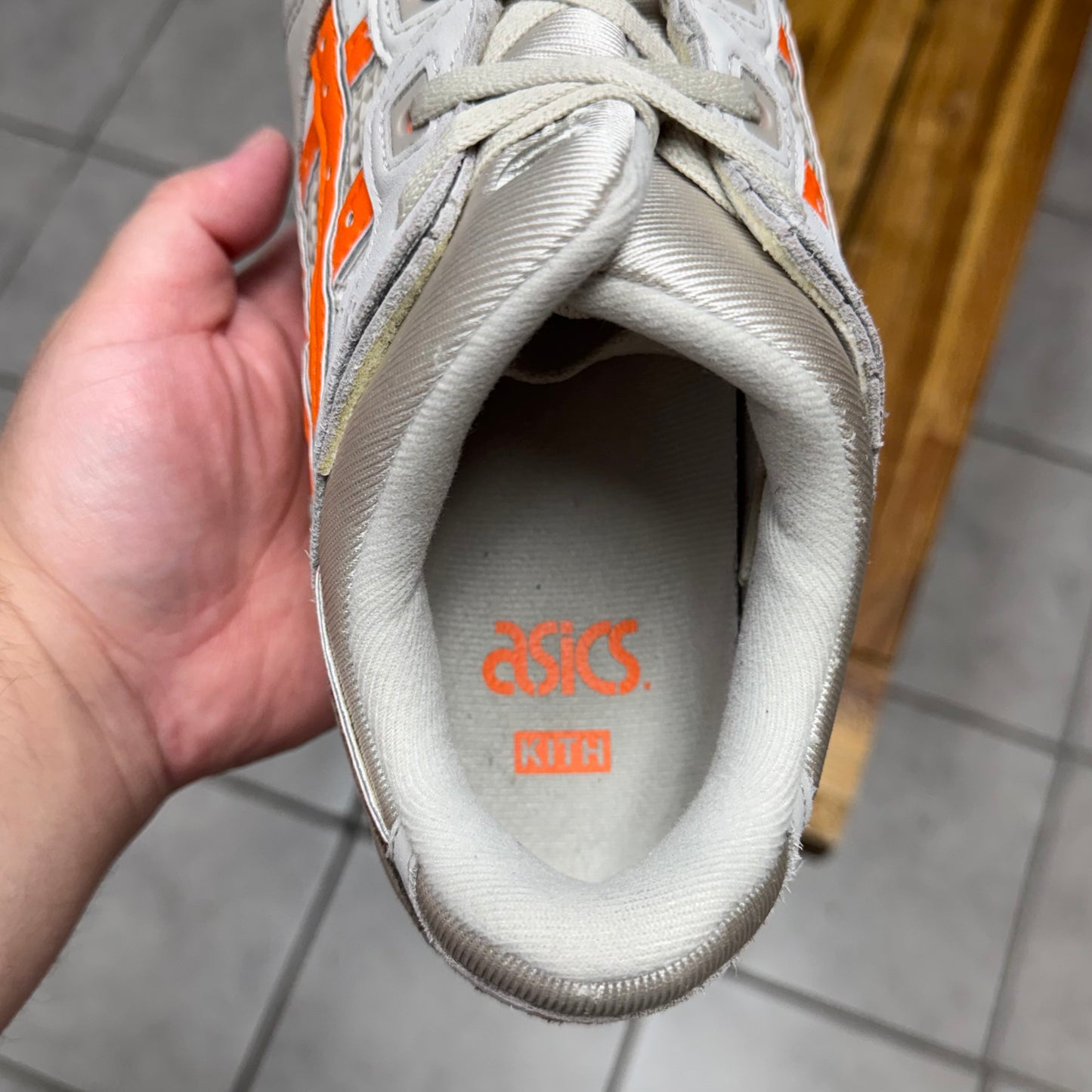 ASICS Gel Lyte 3 x Ronnie Fieg Super Orange (Worn)