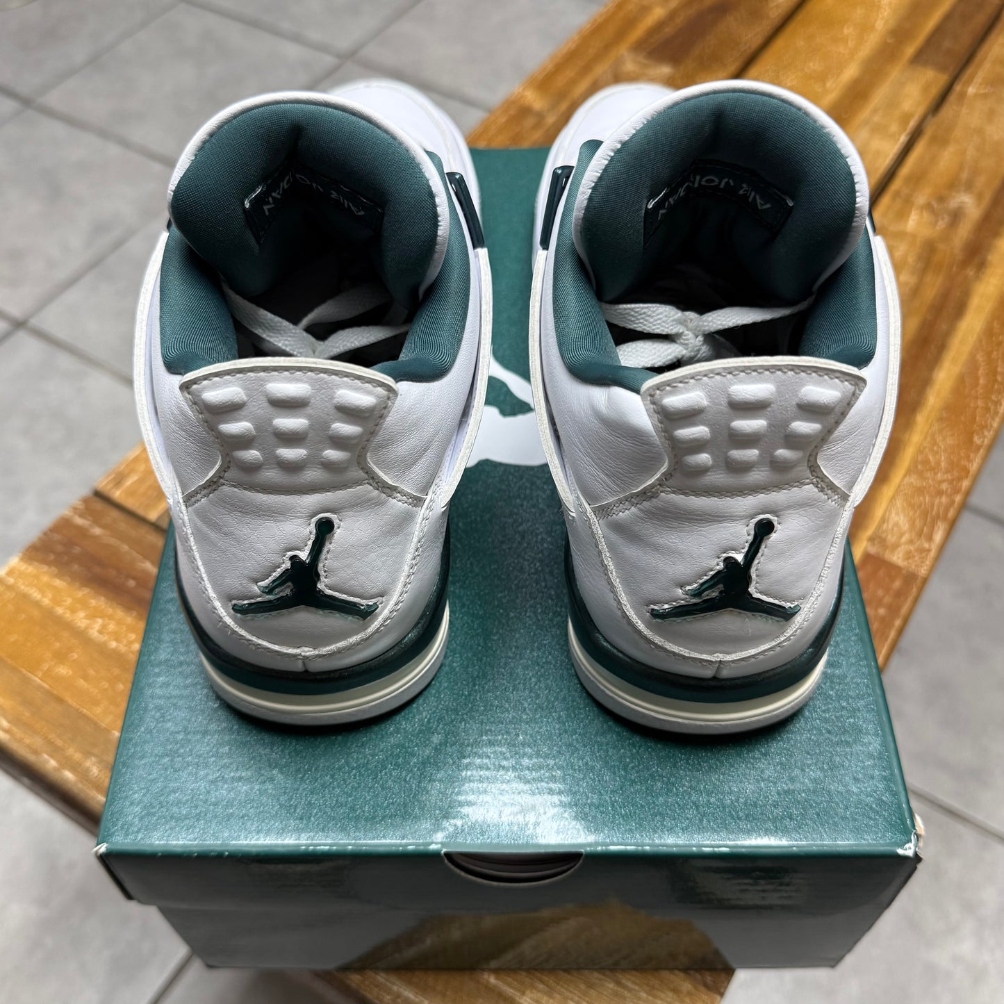Jordan 4 Oxidized Green (Worn)