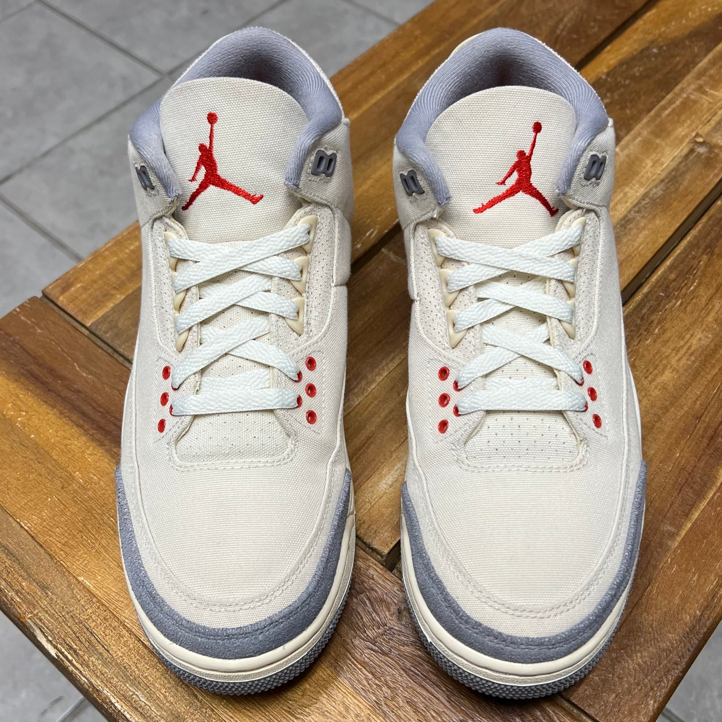 Jordan 3 Muslin (Worn)