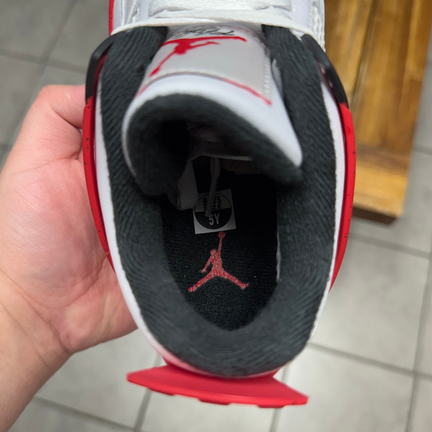 Jordan 4 Red Cement