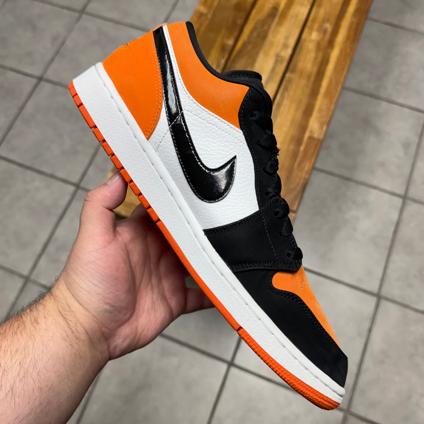 Jordan 1 Low Shattered Backboard (Worn)