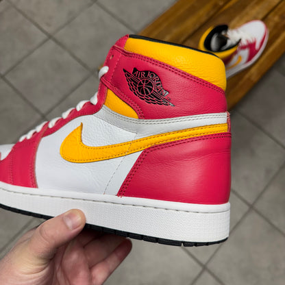 Jordan 1 High OG Light Fusion Red (Worn)